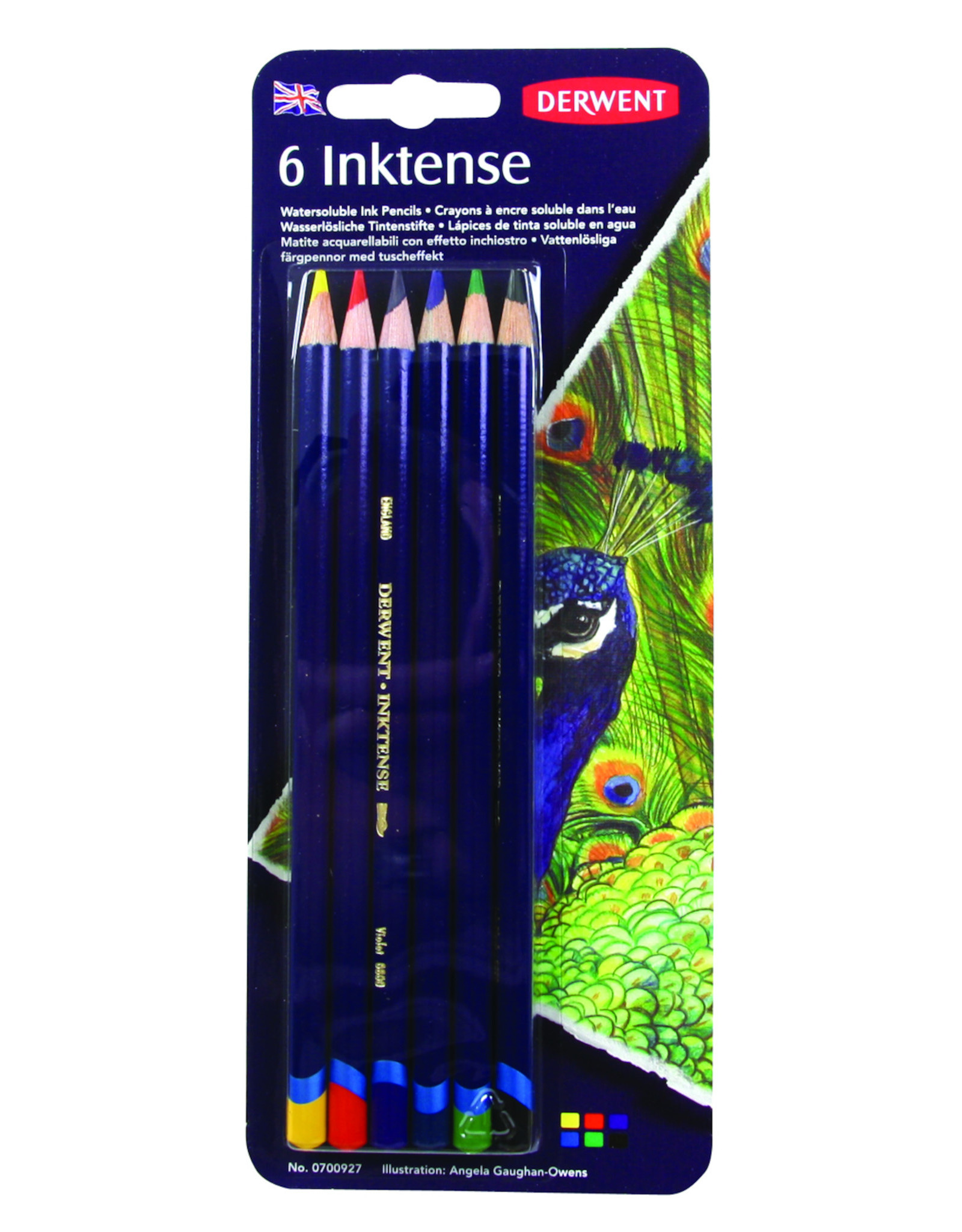 Derwent Derwent Inktense Pencils, Set of 6