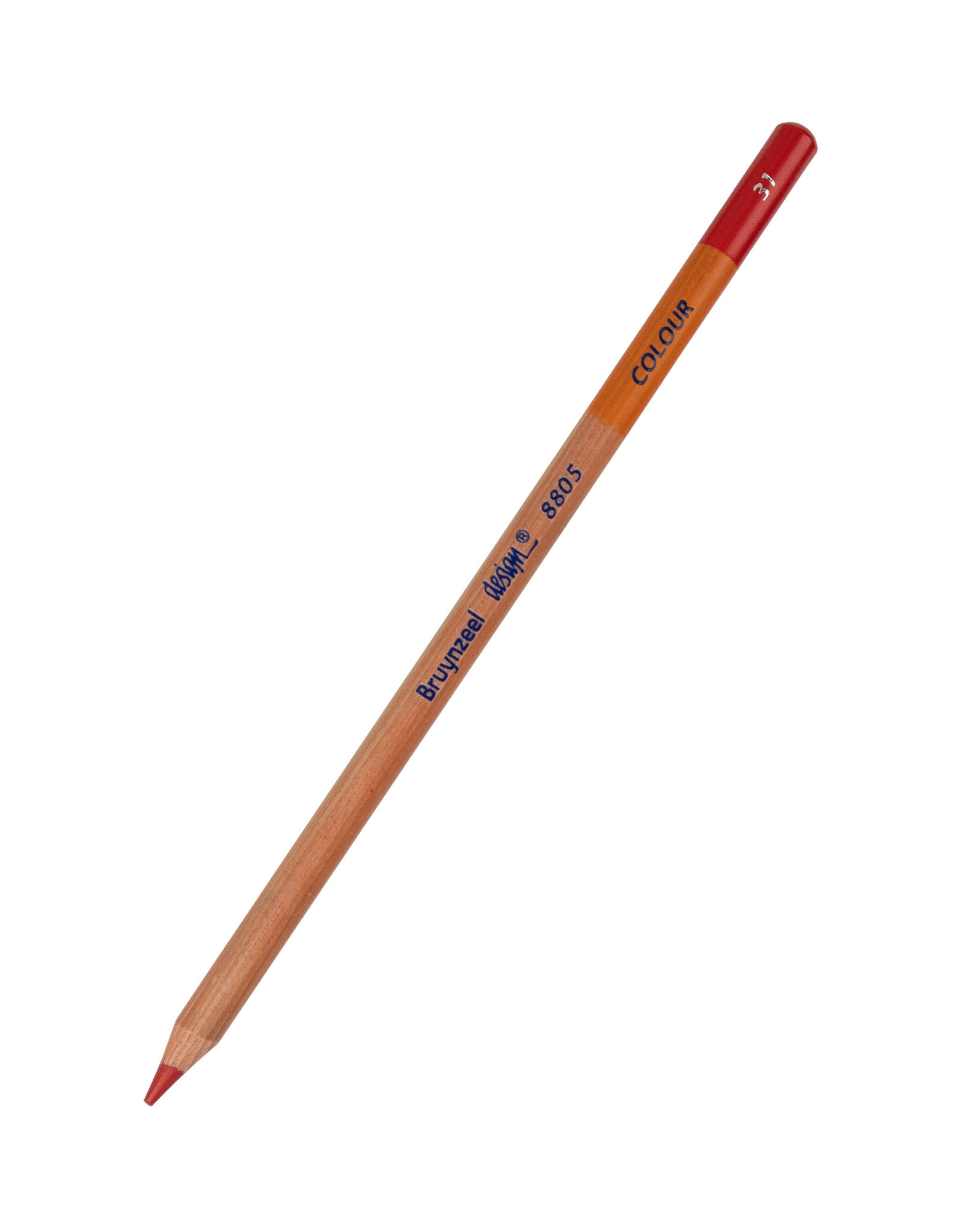 Royal Talens Bruynzeel Design Coloured Pencil, Vermillion
