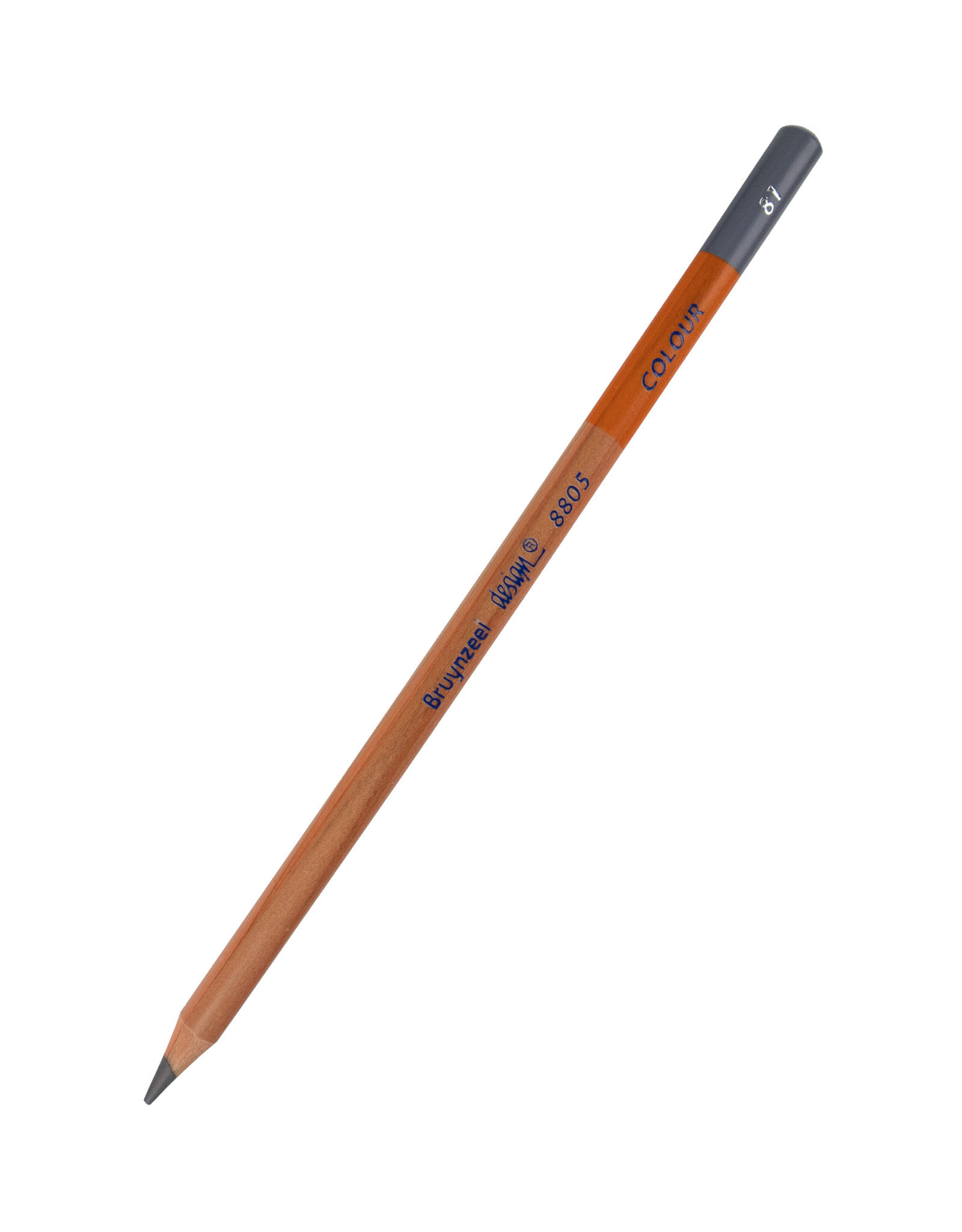 Royal Talens Bruynzeel Design Coloured Pencil, Mid Brown Grey