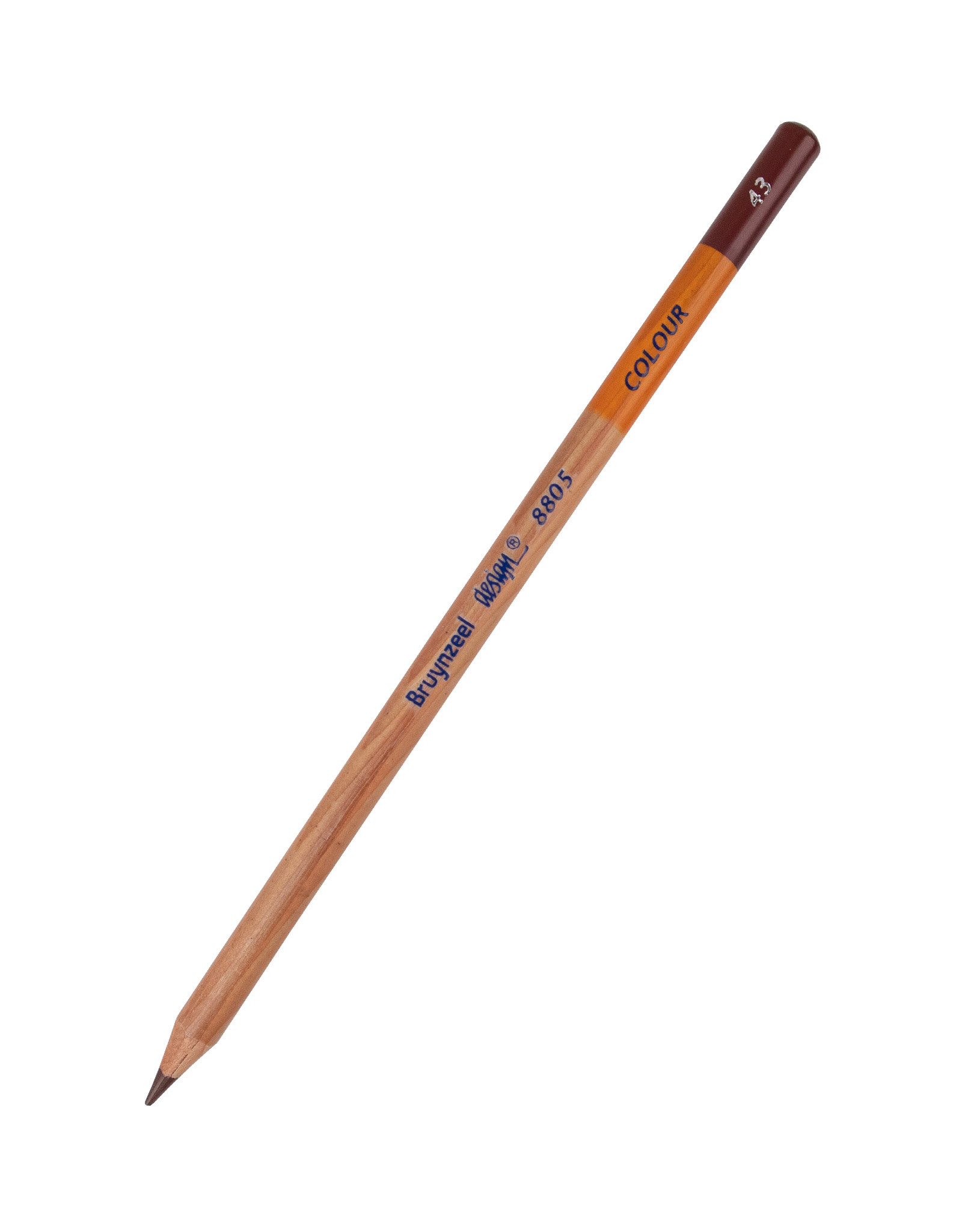 Royal Talens Bruynzeel Design Coloured Pencil, Dark Brown