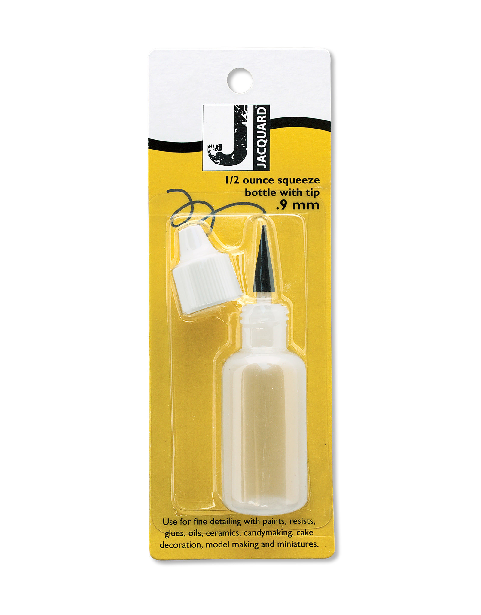 Jacquard Squeeze Bottle with #9 Tip, ½oz, Empty