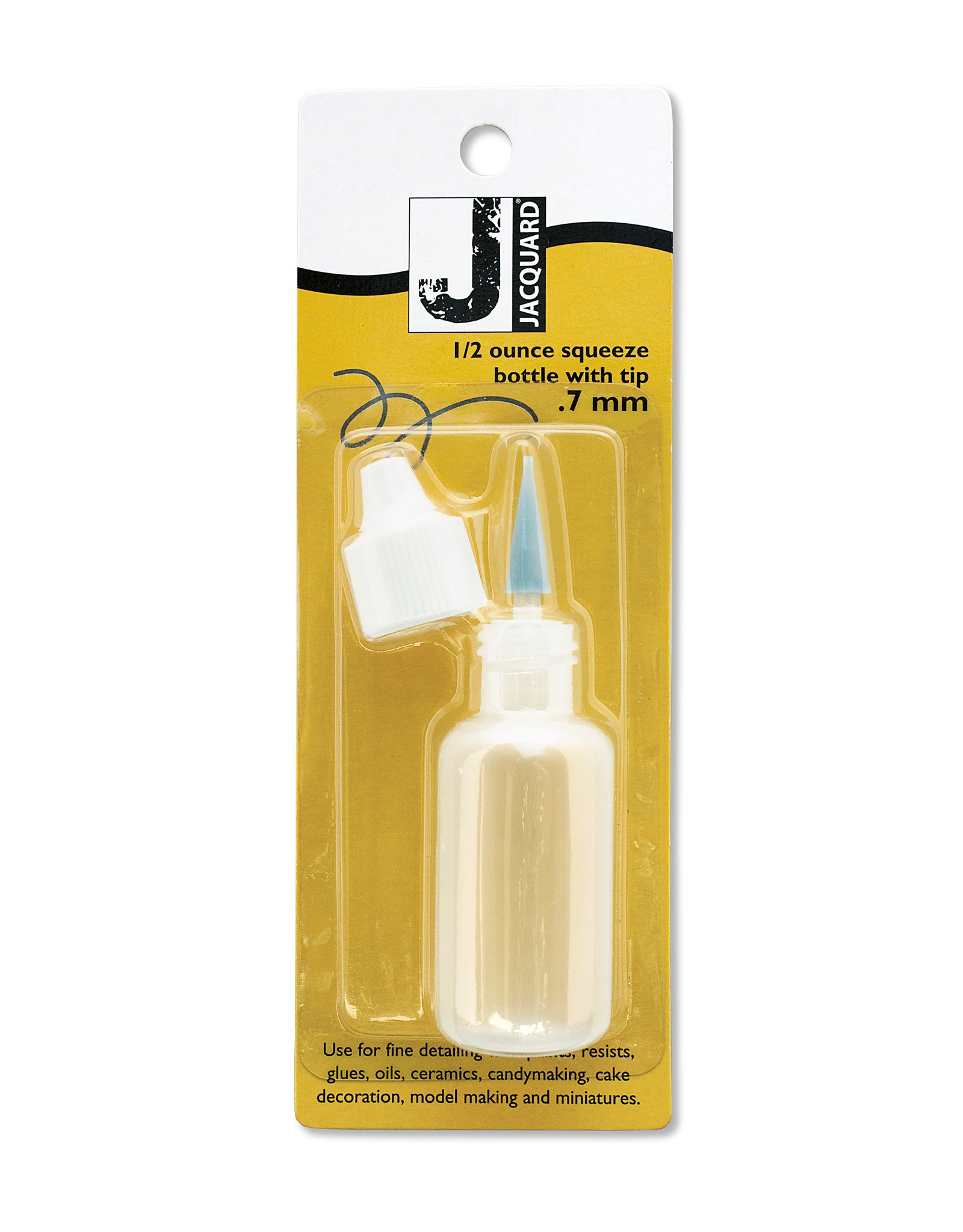 Jacquard Squeeze Bottle with #7 Tip, ½oz, Empty