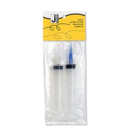 Jacquard Plastic Syringe and Taper Needle Set of 2