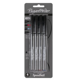 SPEEDBALL ART PRODUCTS Speedball Elegant Writer®, Permanent Set of 4 (EF)