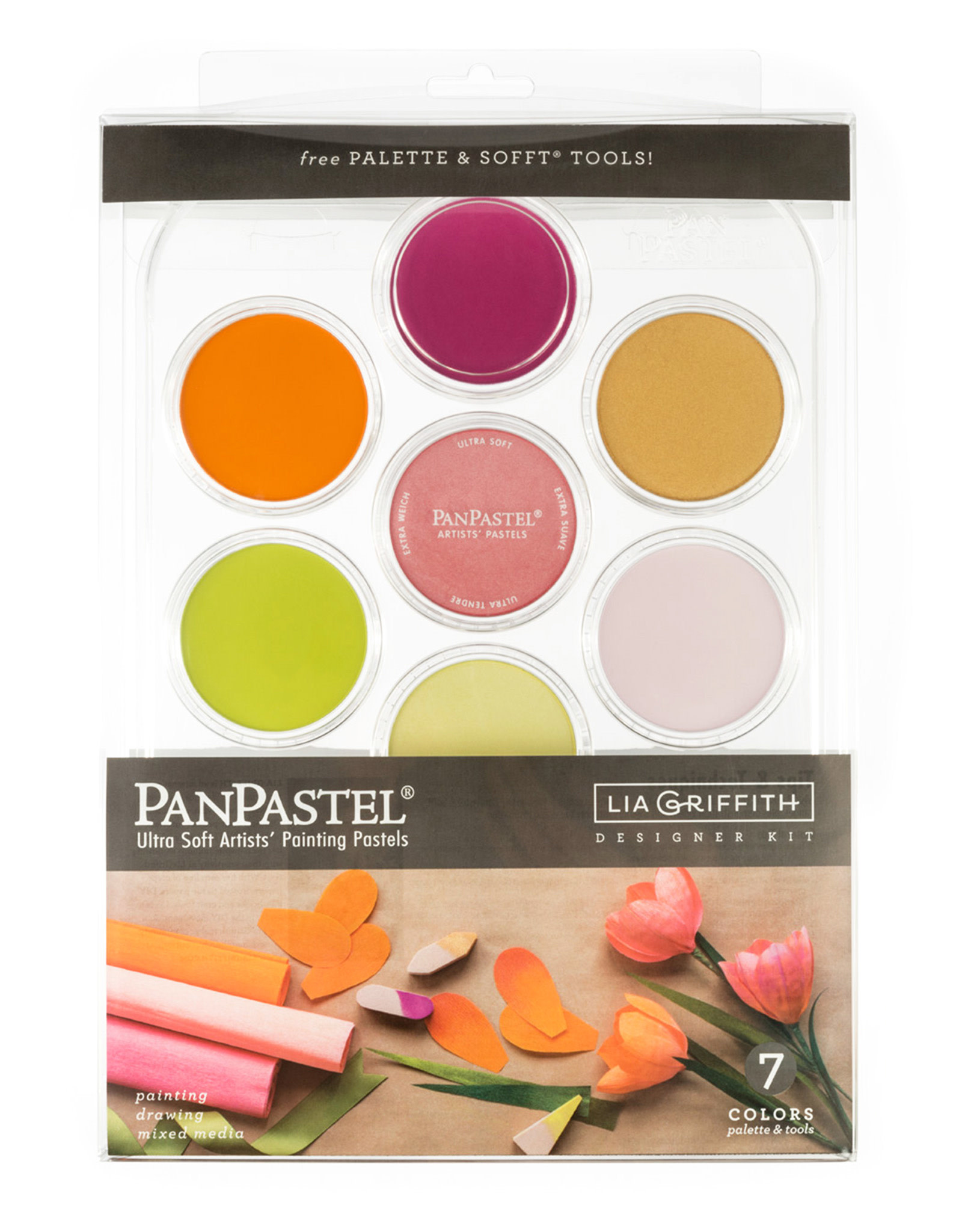Panpastel PanPastel Lia Griffith Flower Coloring Kit, Set of 7