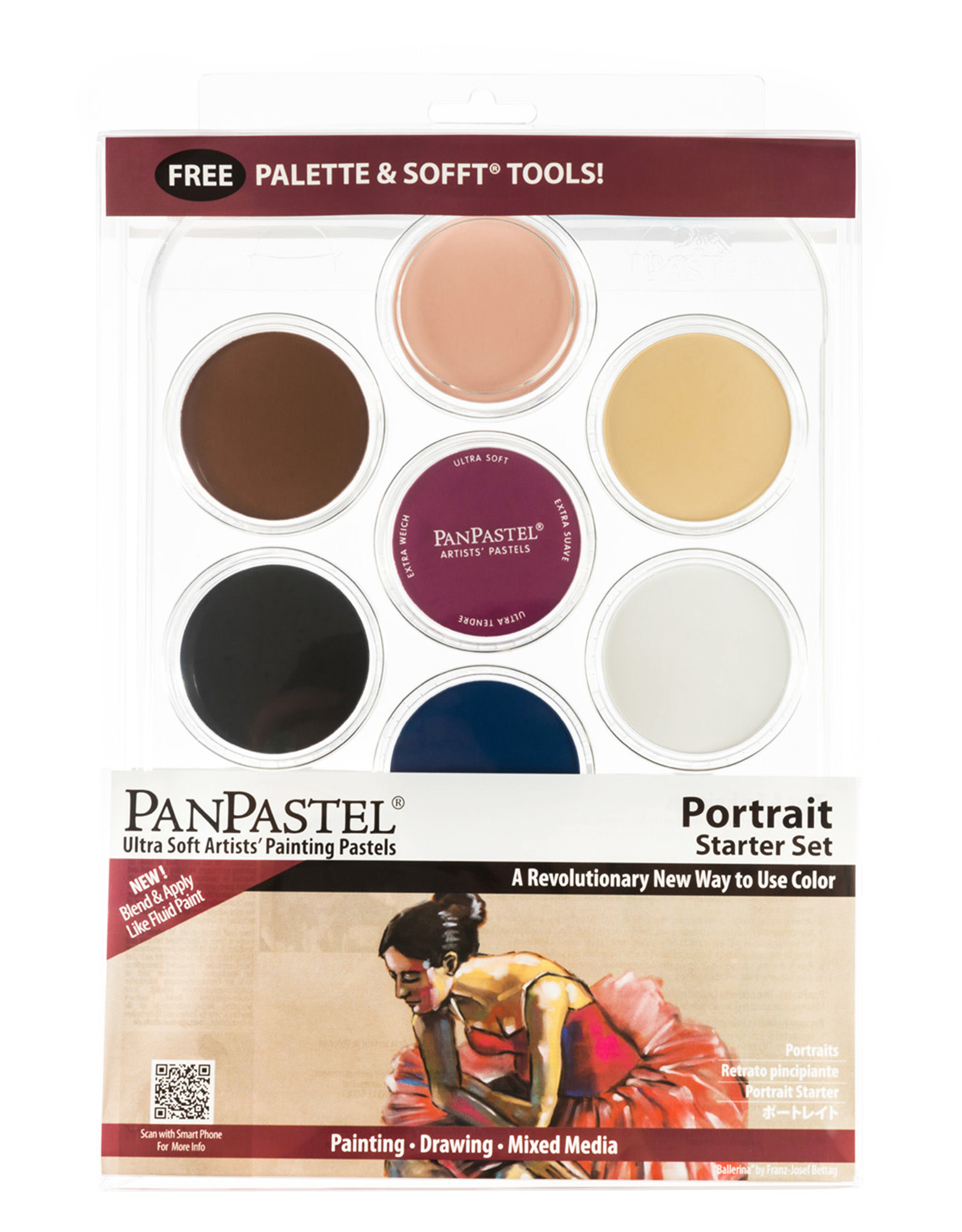 Panpastel PanPastel Starter Kit, Portrait Set of 7