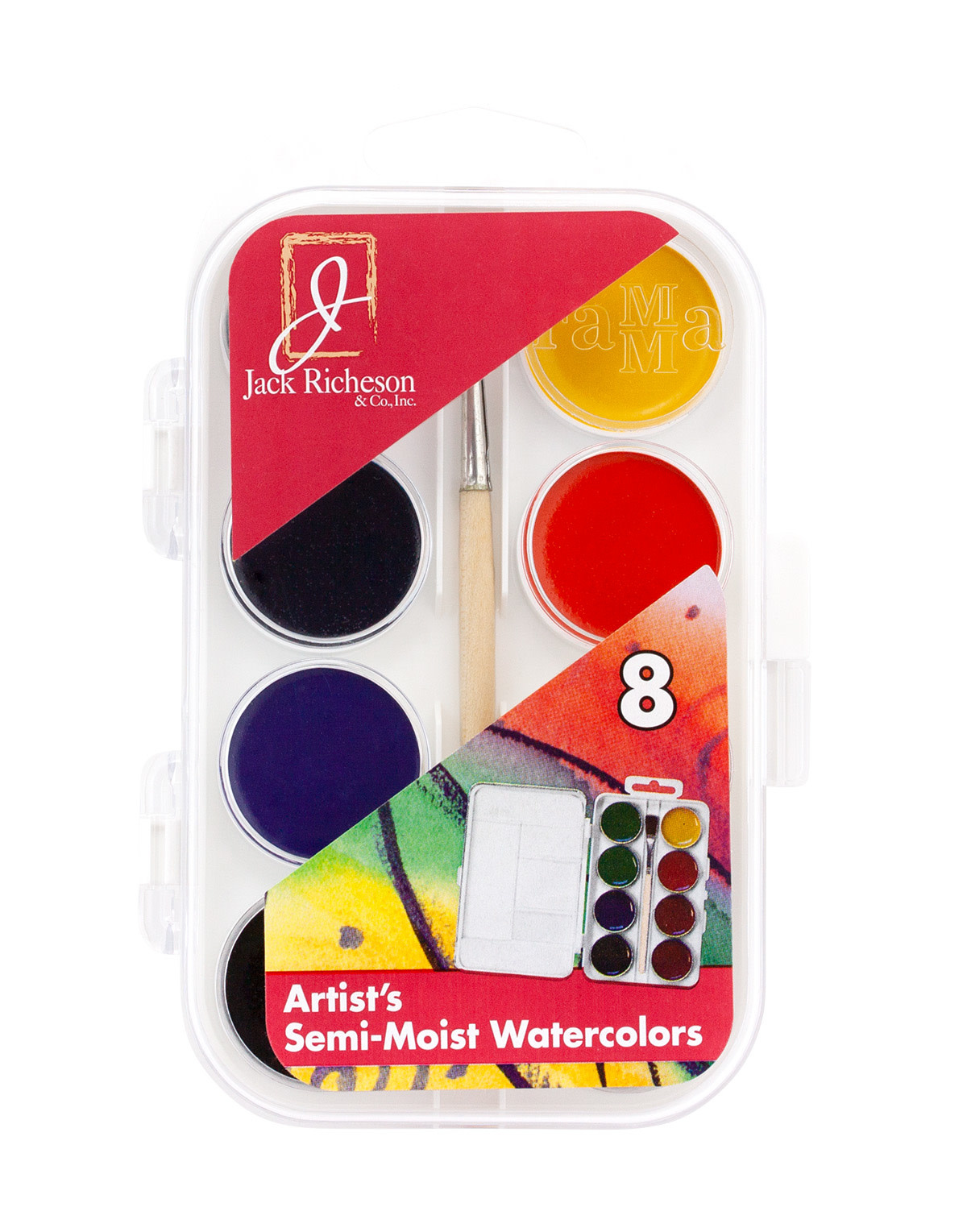 Jack Richeson Mini Watercolor Set 8