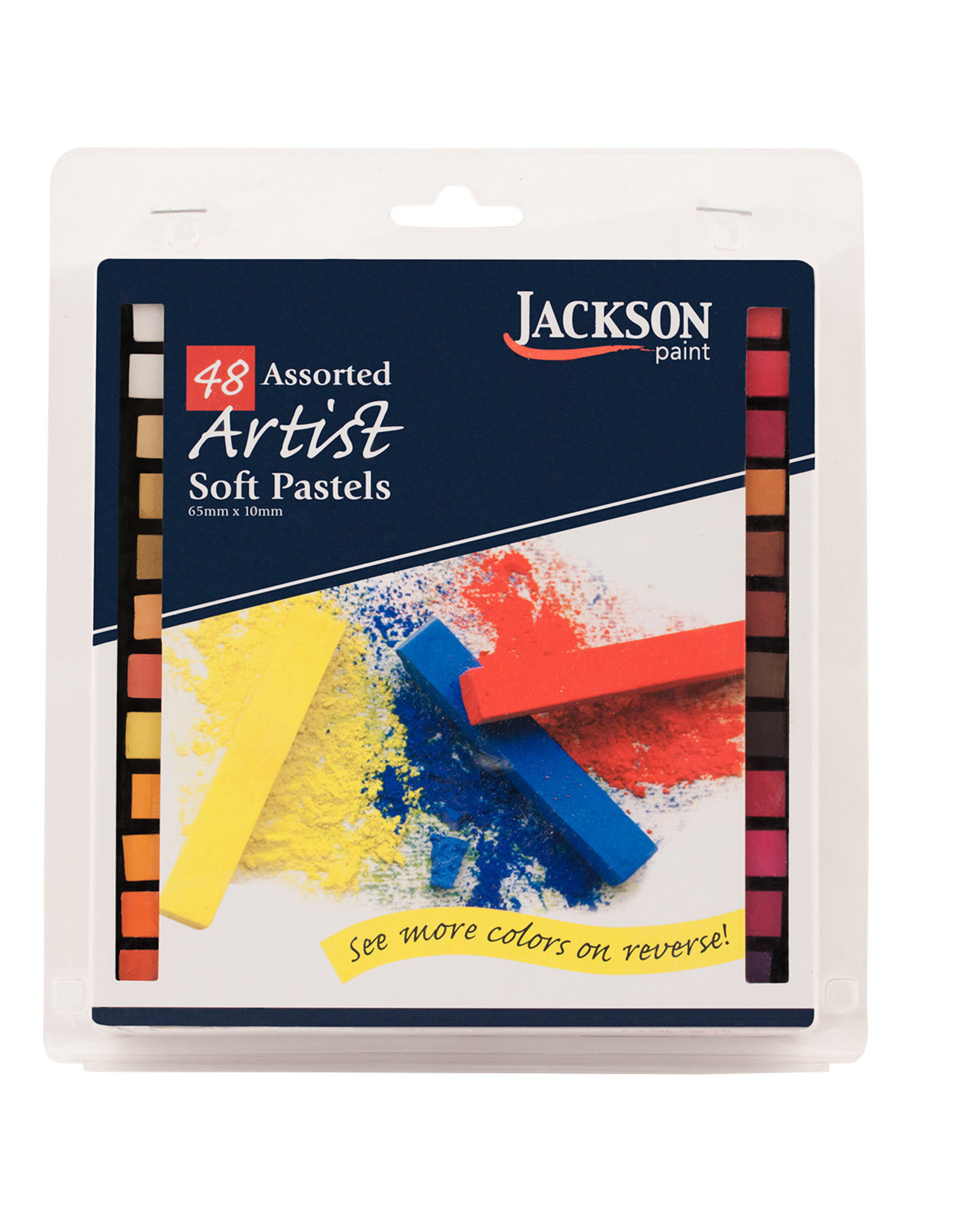 Jack Richeson Jack Richeson Soft Square Pastels, Set of 48