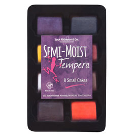 Jack Richeson Jack Richeson Semi-Moist Tempera, Mini Set of 8