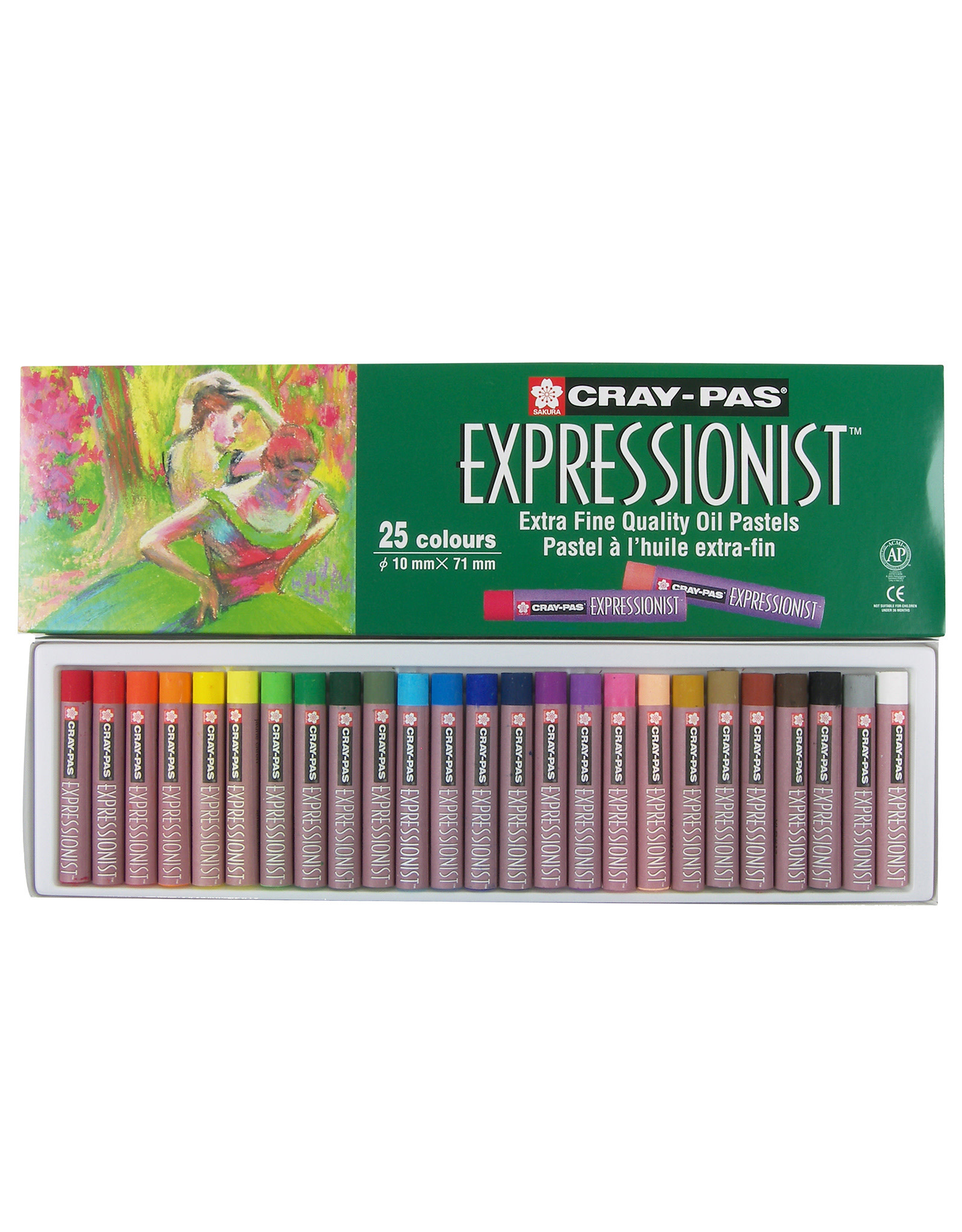 Sakura Cray-Pas Expressionist Oil Pastel Set of 25