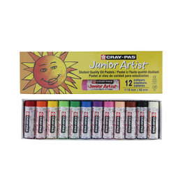 Cray-Pas Junior Artist Oil Pastels 12 packs