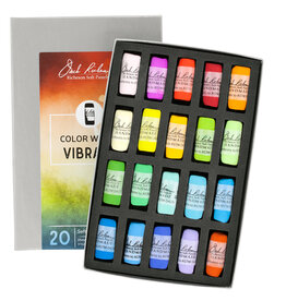 Jack Richeson Jack Richeson Hand Rolled Pastels Set of 20 (Vibrants)