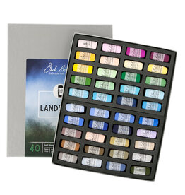 Jack Richeson Jack Richeson Hand Rolled Pastels Set of 40 (Landscape)