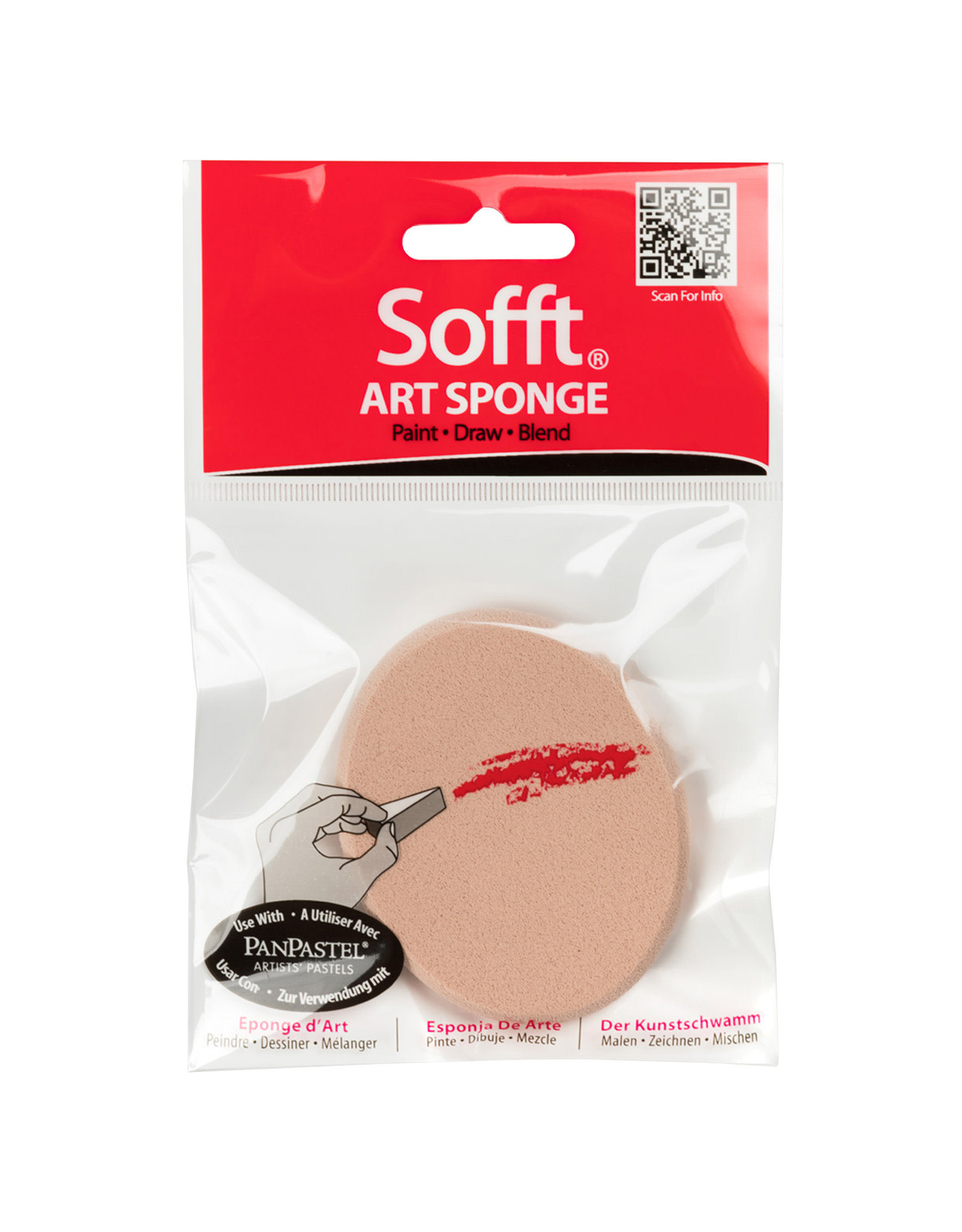 Panpastel PanPastel Sofft Tools, Big Oval Sponge