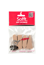 Panpastel PanPastel Sofft Tools, Assorted Sponge Bars, Set of 4