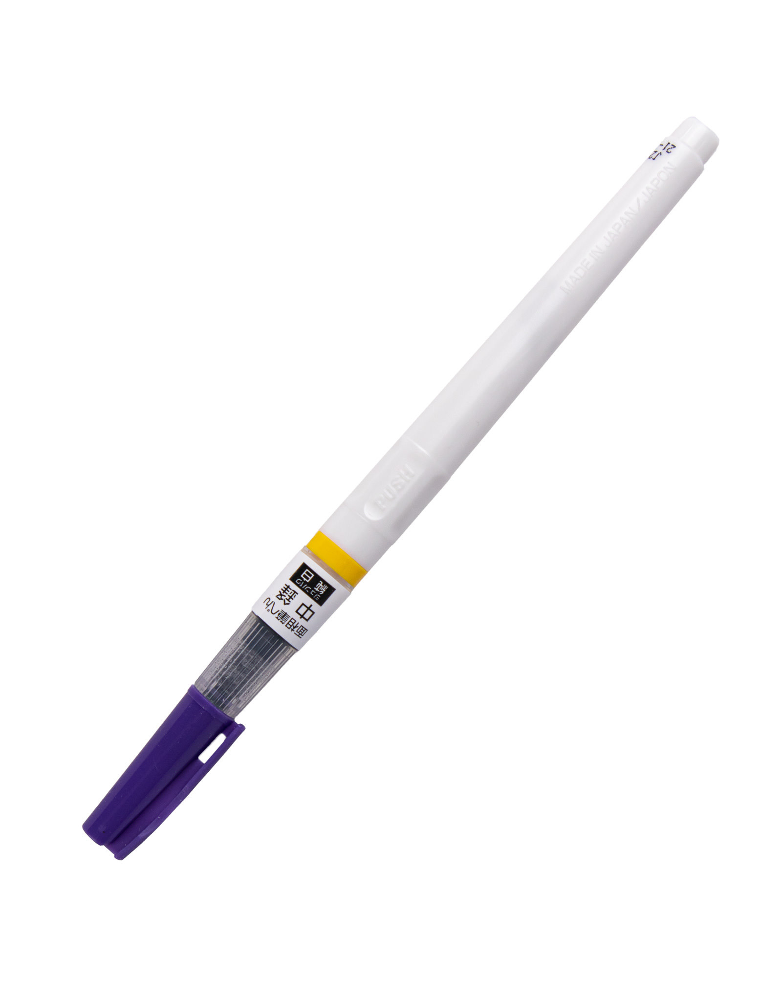 AITOH Aitoh Menso Ultra Fine Brush Pen, Pure White, Chuho, 12mm