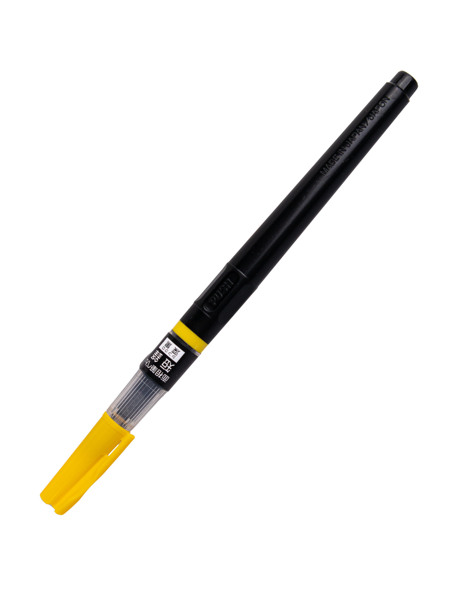 AITOH Aitoh Menso Ultra Fine Brush Pen, Super Black, Tanpo, 10mm