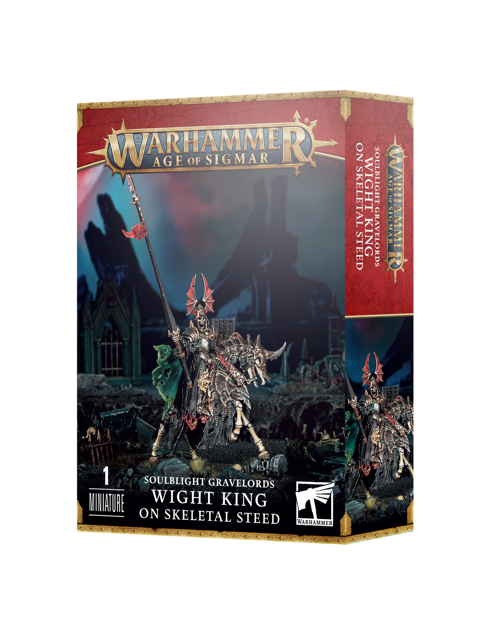 Games Workshop Soulblight Gravelords Wight King on Steed