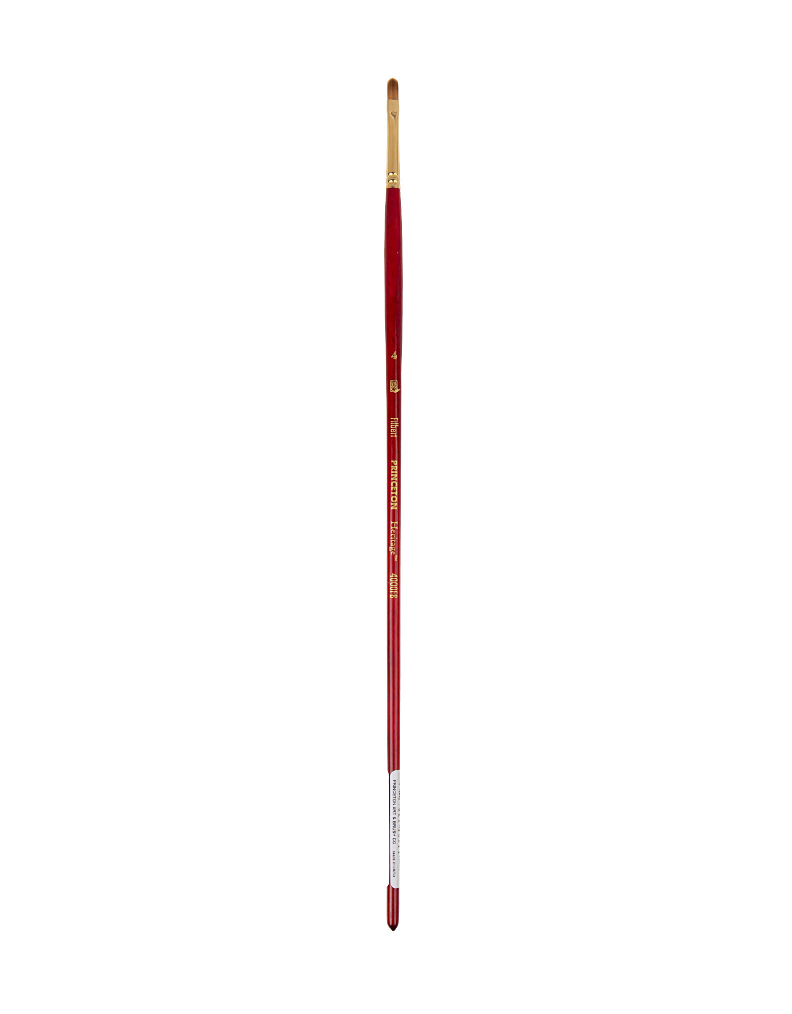 Princeton Princeton Heritage Long Handle Filbert # 4