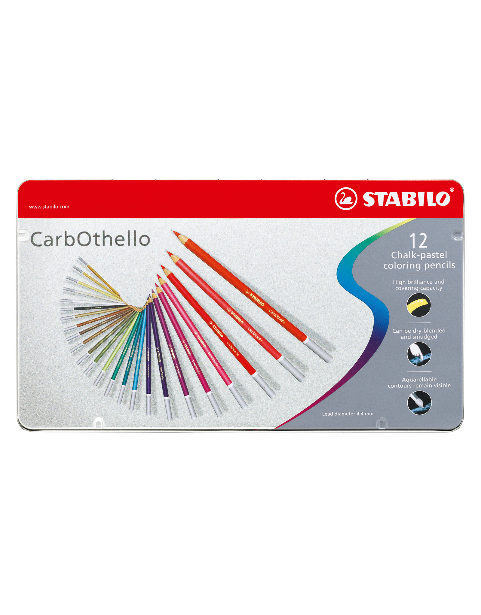 STABILO Stabilo Carbothello Pastel Pencil Set of 12