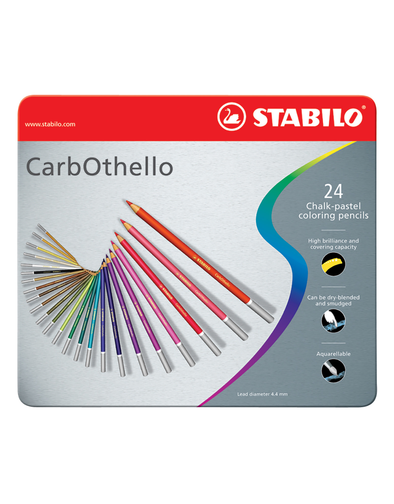 STABILO Stabilo Carbothello Pastel Pencil Set of 24