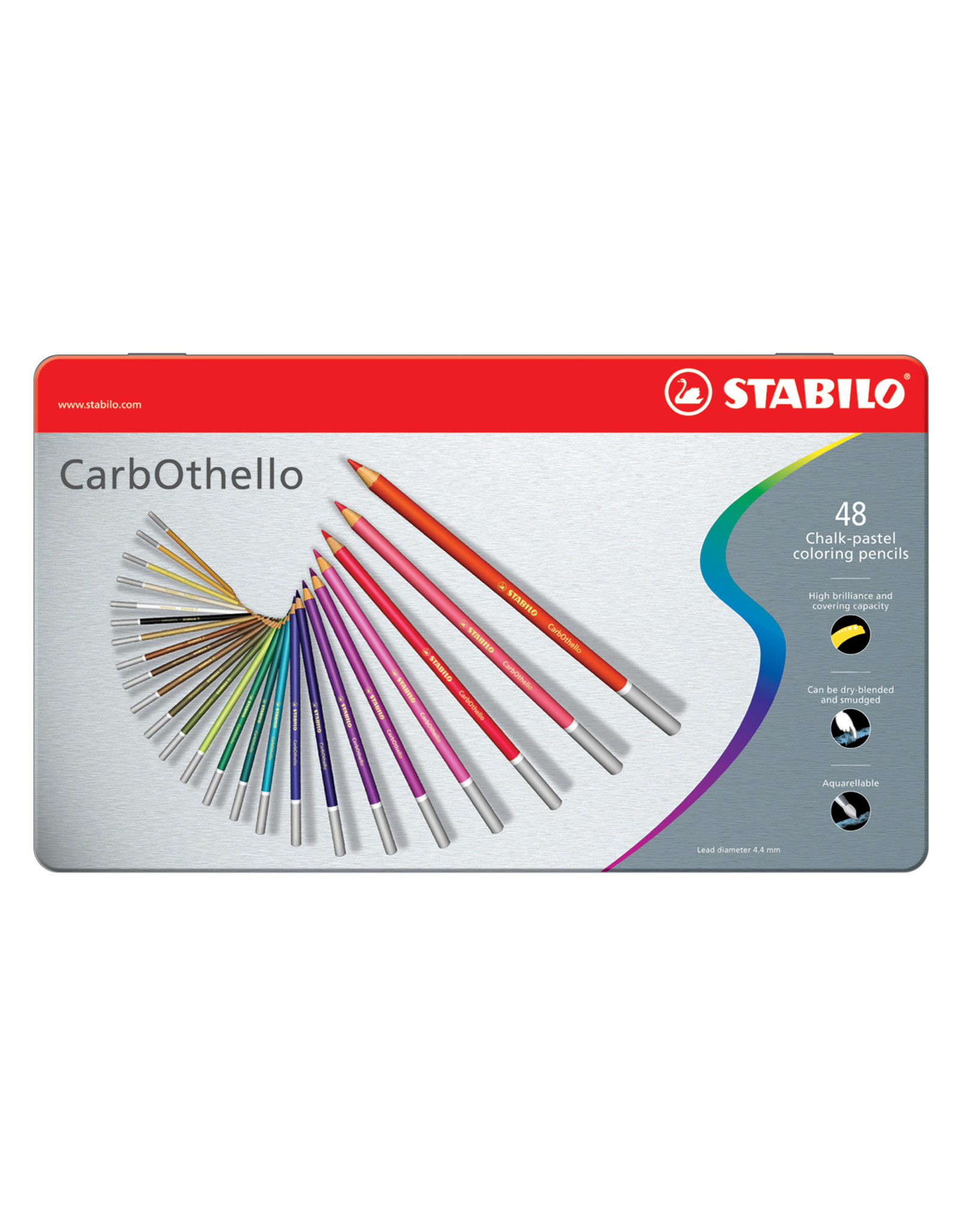 STABILO Stabilo Carbothello Pastel Pencil Set of 48