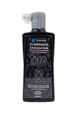 YASUTOMO  Yasutomo Traditional Chinese Water-Resistant Ink, Ultra Black 6oz