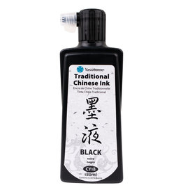 YASUTOMO Yasutomo Traditional Chinese Ink, Black 6oz