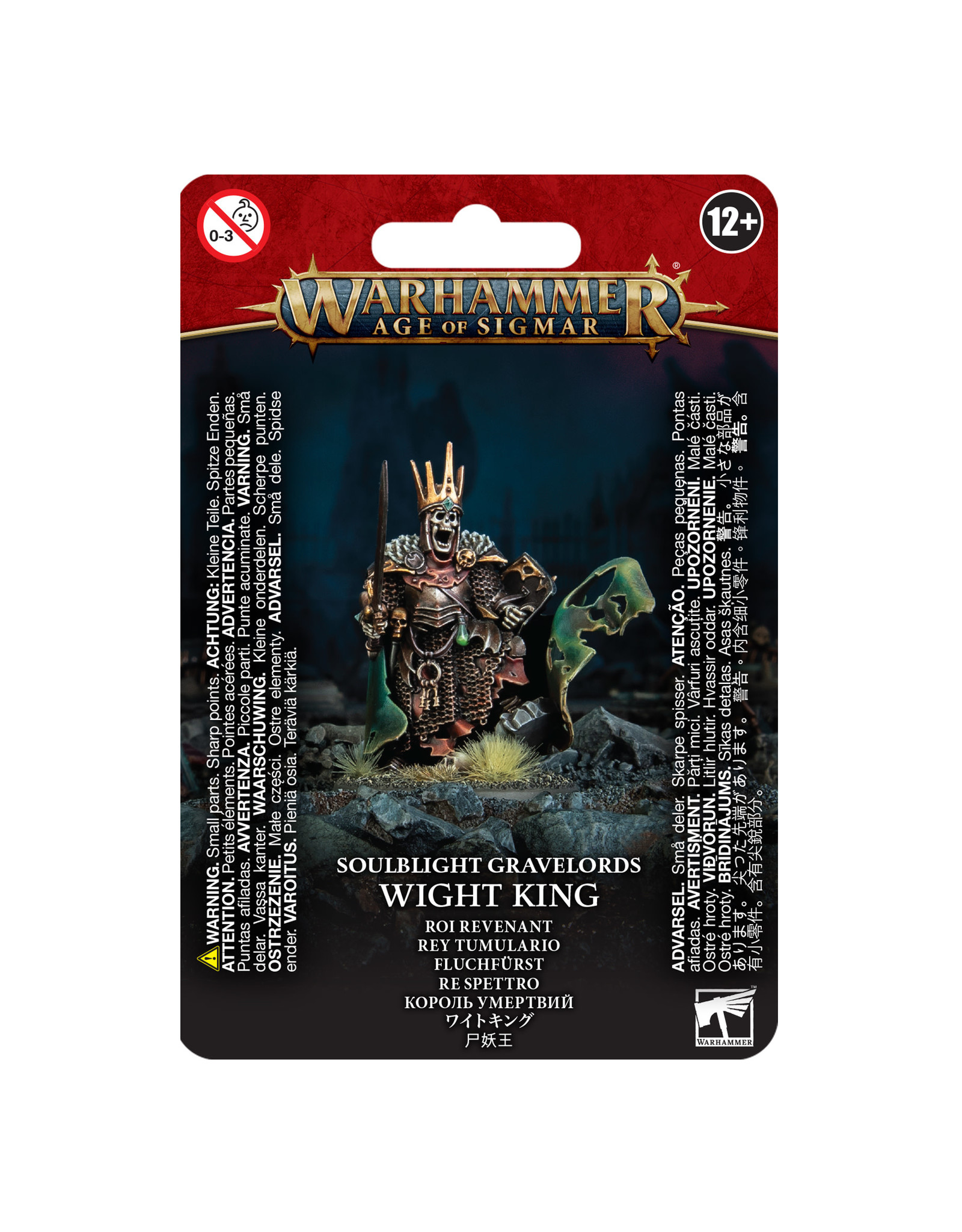 Games Workshop Soulblight Gravelords Wight King with Baleful Tomb Blade