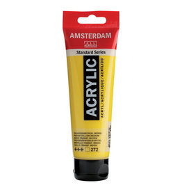 Royal Talens Amsterdam Standard Acrylic, Transp Yell Md 120ml