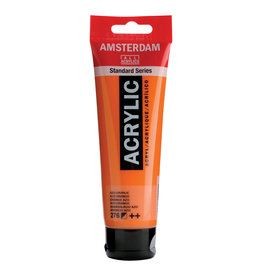 Royal Talens Amsterdam Standard Acrylic, Azo Orange 120ml