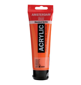 Royal Talens Amsterdam Standard Acrylic, Vermillion 120ml