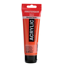 Royal Talens Amsterdam Standard Acrylic, Naphth Red Lt 120ml