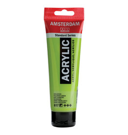 Royal Talens Amsterdam Standard Acrylic, Yellowish Grn 120ml