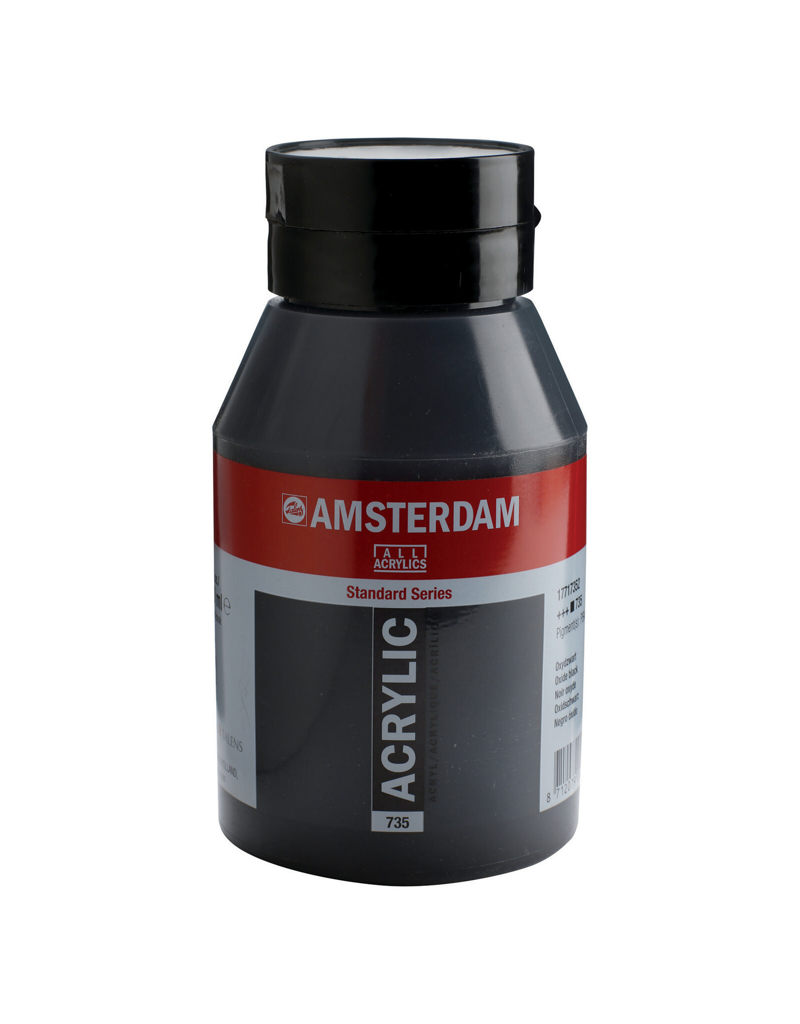 Royal Talens Amsterdam Standard Acrylic, Oxide Black 1L