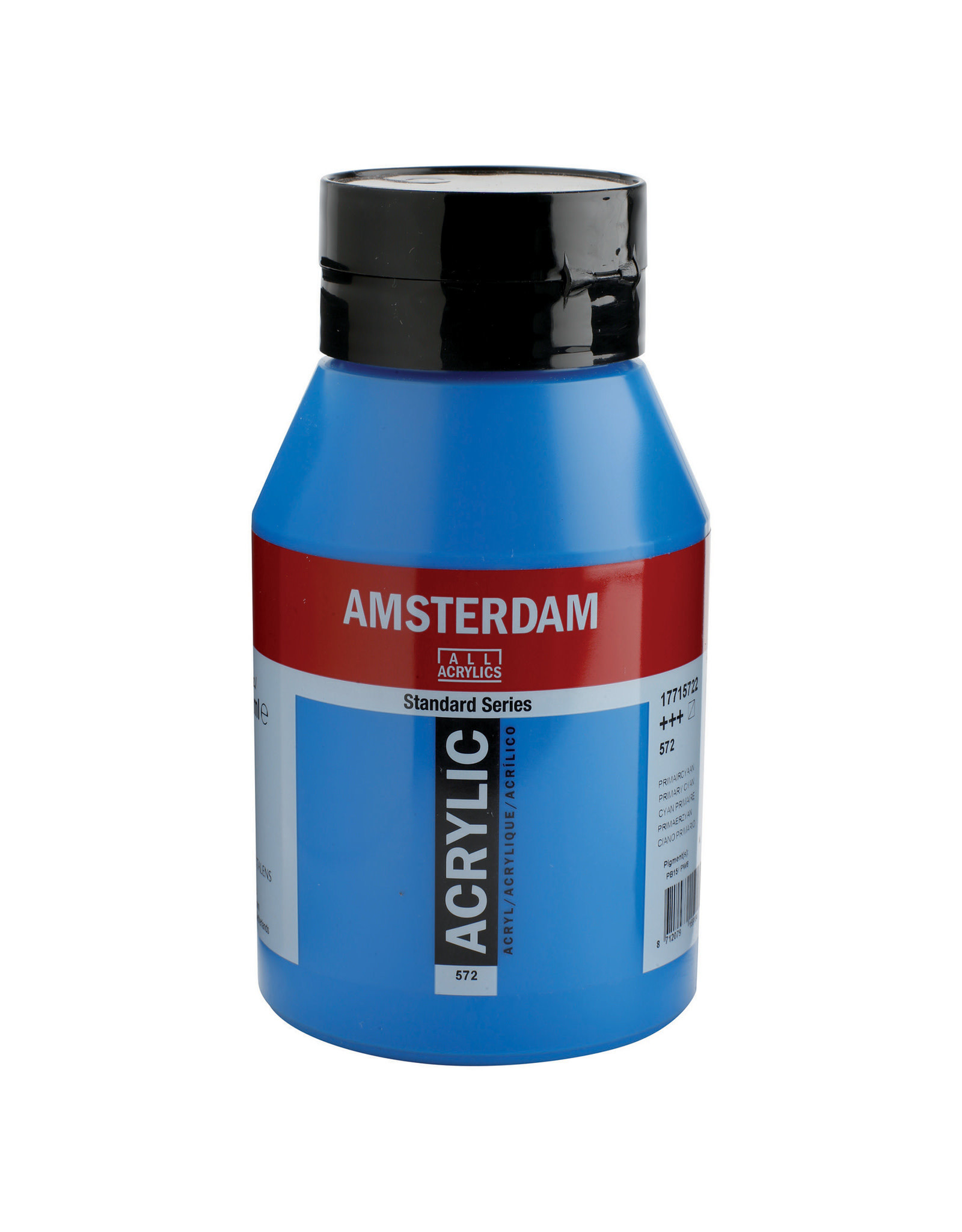 Royal Talens Amsterdam Standard Acrylic, Primary Cyan 1L