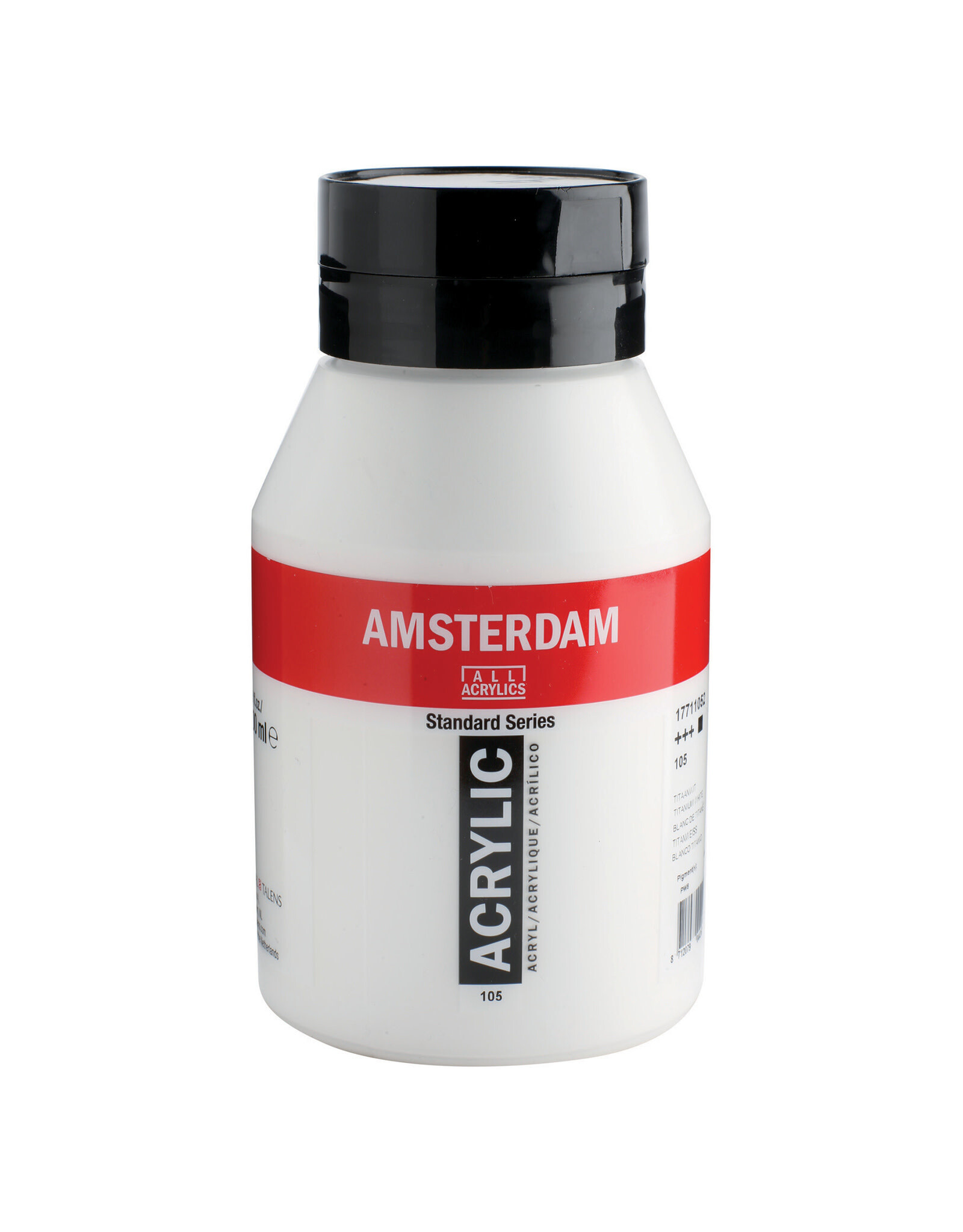 Royal Talens Amsterdam Standard Acrylic, Titanium White 1L