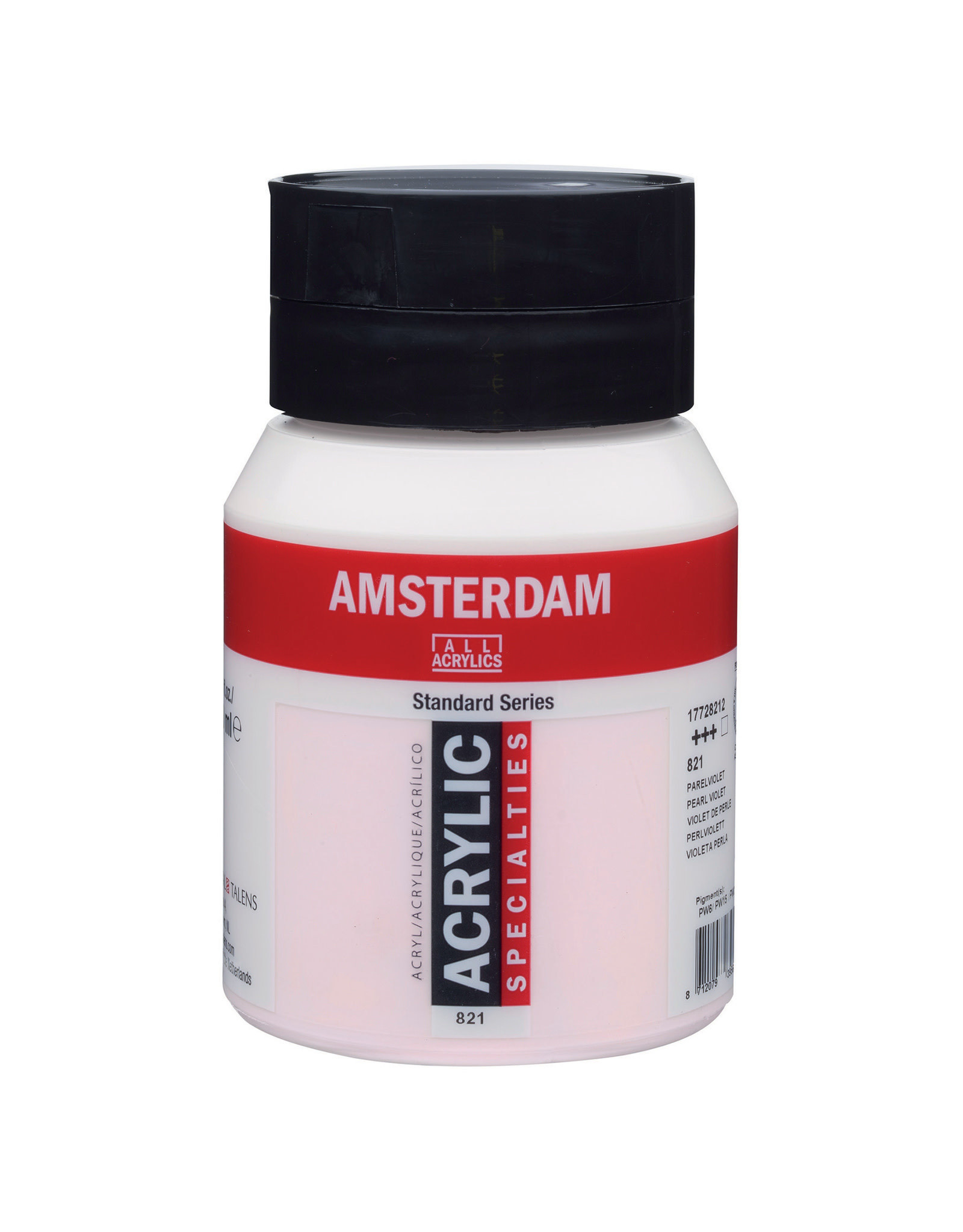 Royal Talens Amsterdam Standard Acrylic, Pearl Violet 500ml