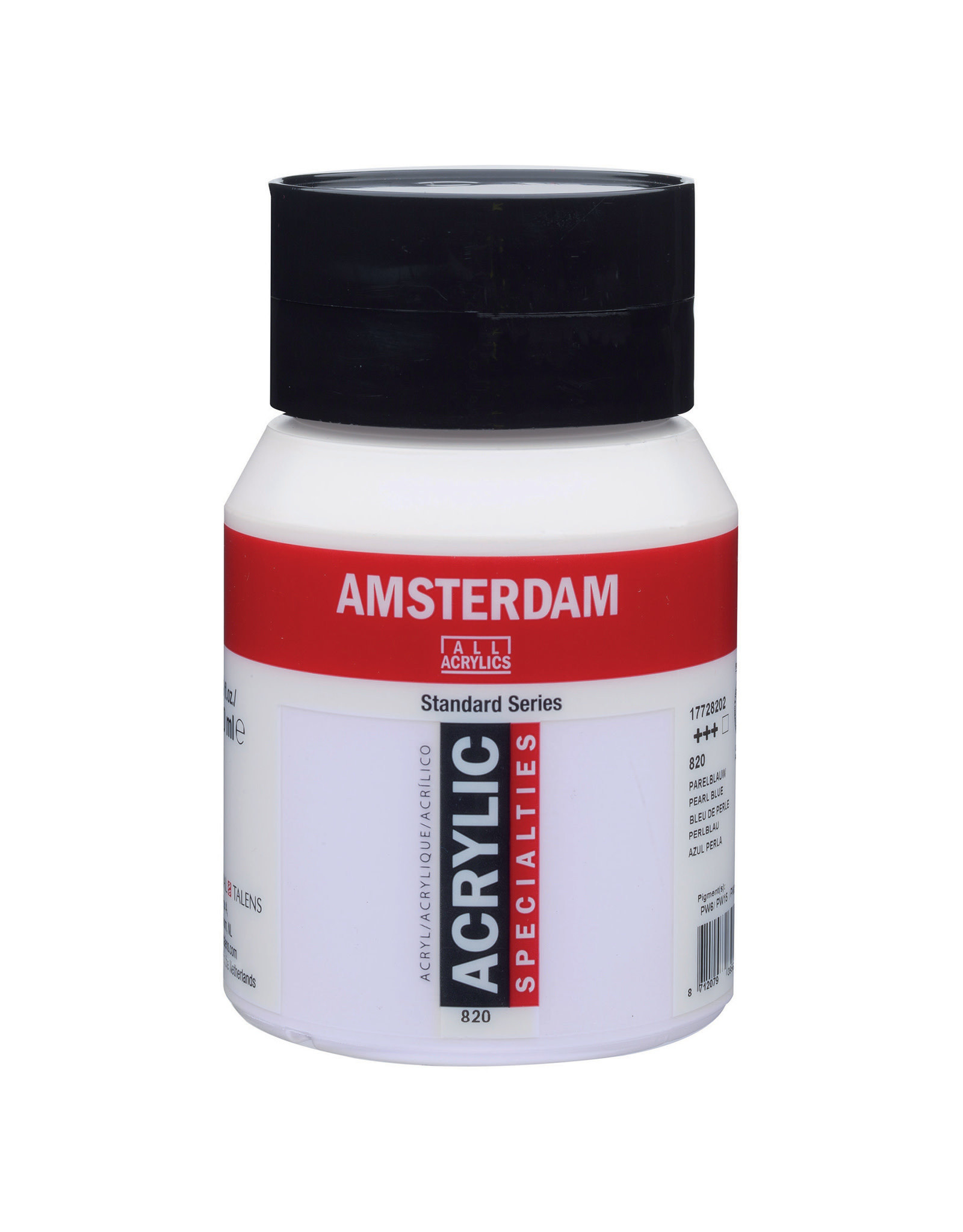 Royal Talens Amsterdam Standard Acrylic, Pearl Blue 500ml