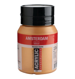 Royal Talens Amsterdam Standard Acrylic, Deep Gold 500ml