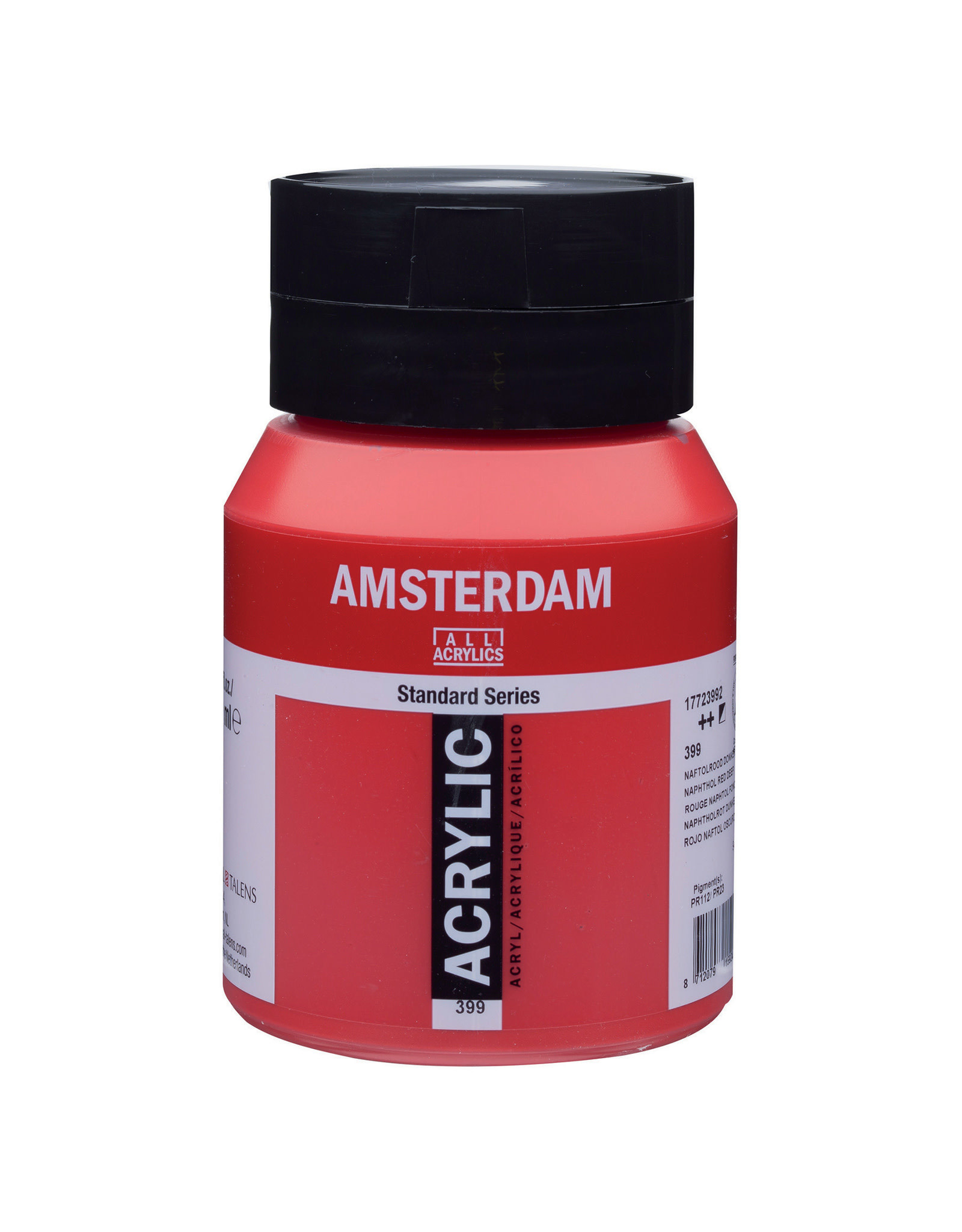 Royal Talens Amsterdam Standard Acrylic, Naphthol Red Deep 500ml