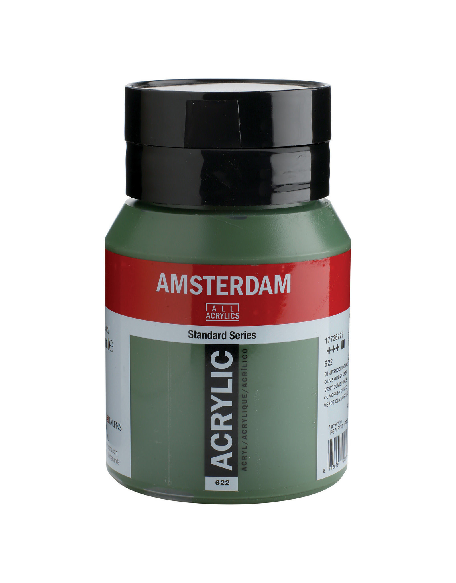 Royal Talens Amsterdam Standard Acrylic, Olive Green Deep 500ml