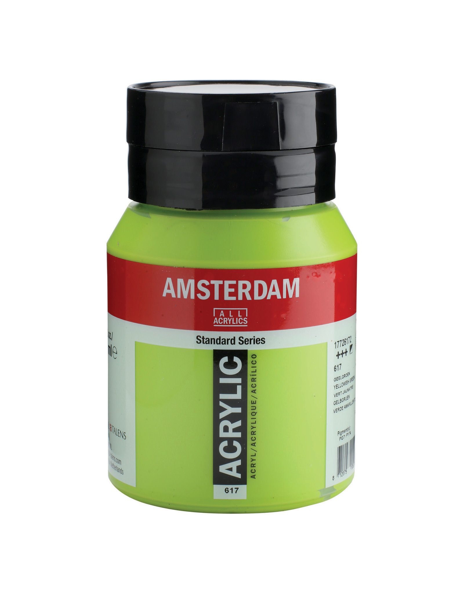 Royal Talens Amsterdam Standard Acrylic, Yellowish Green 500ml