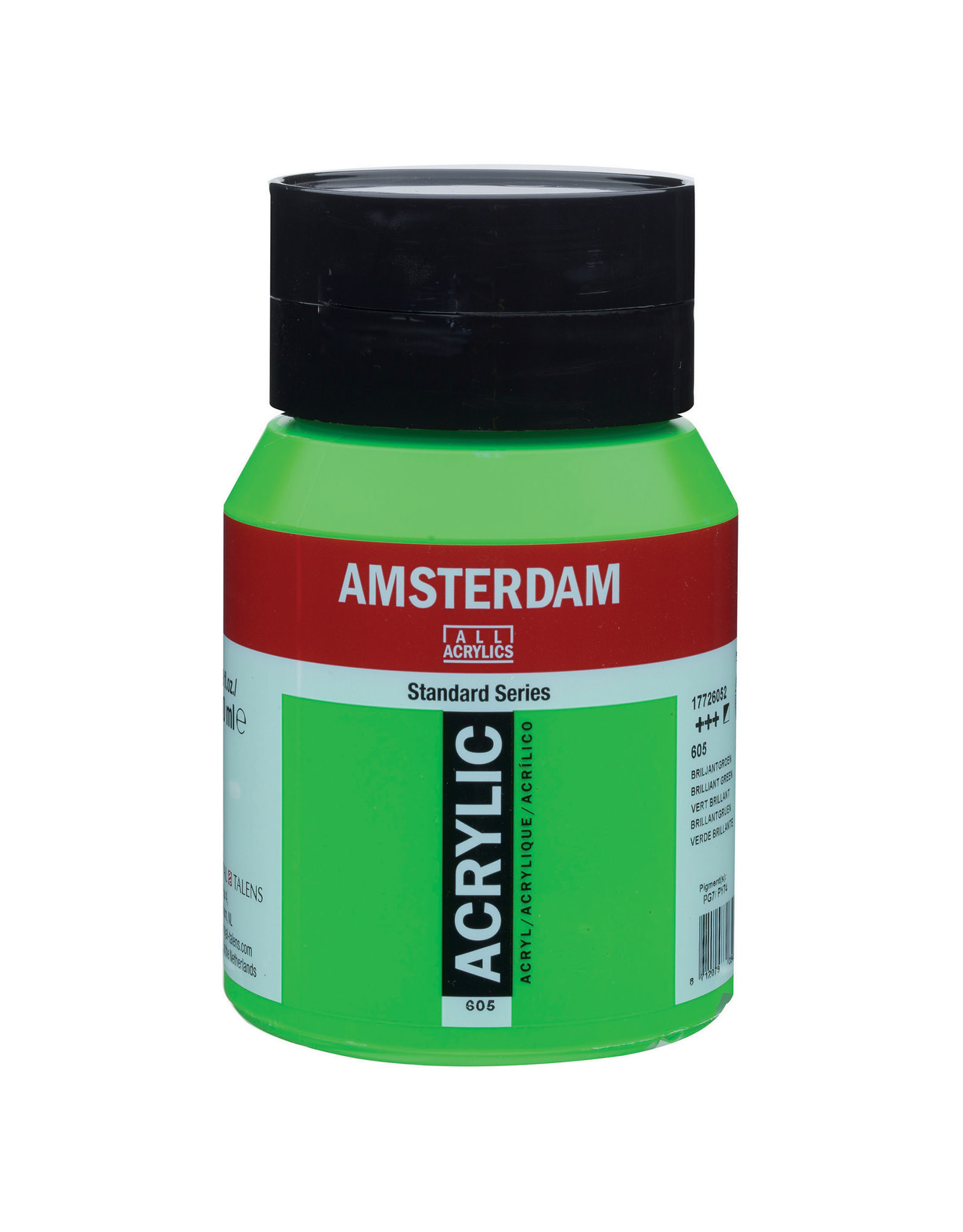 CLEARANCE Amsterdam Standard Acrylic, Brilliant Green 500ml