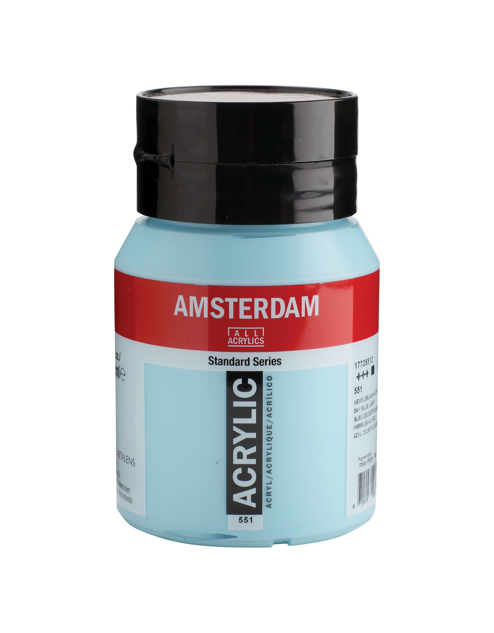 Royal Talens Amsterdam Standard Acrylic, Sky Blue Light 500ml - The Art  Store/Commercial Art Supply