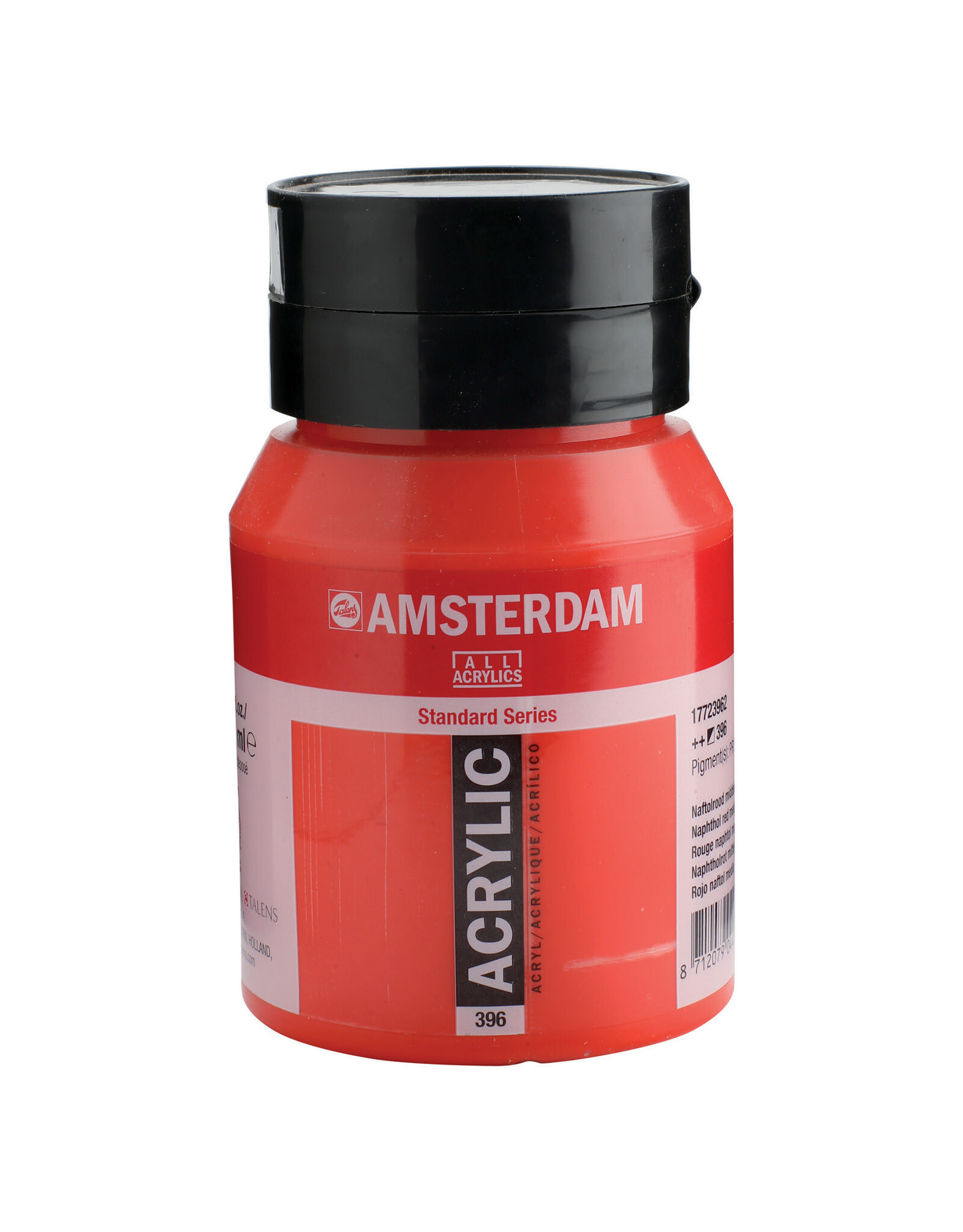 Royal Talens Amsterdam Standard Acrylic, Naphthol Red Medium 500ml