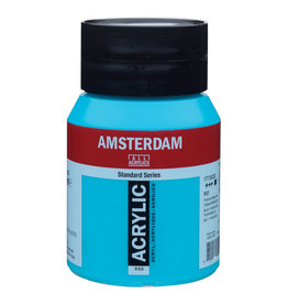 Royal Talens Amsterdam Standard Acrylic, Turquoise Blue 500ml