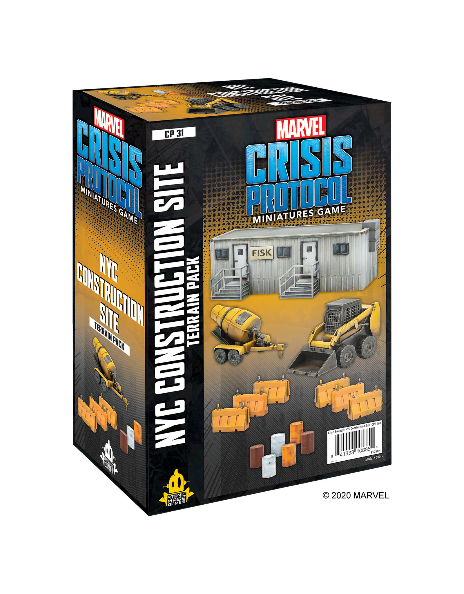 Marvel Crisis Protocol Marvel Crisis Protocol NYC Construction Site Terrain Pack