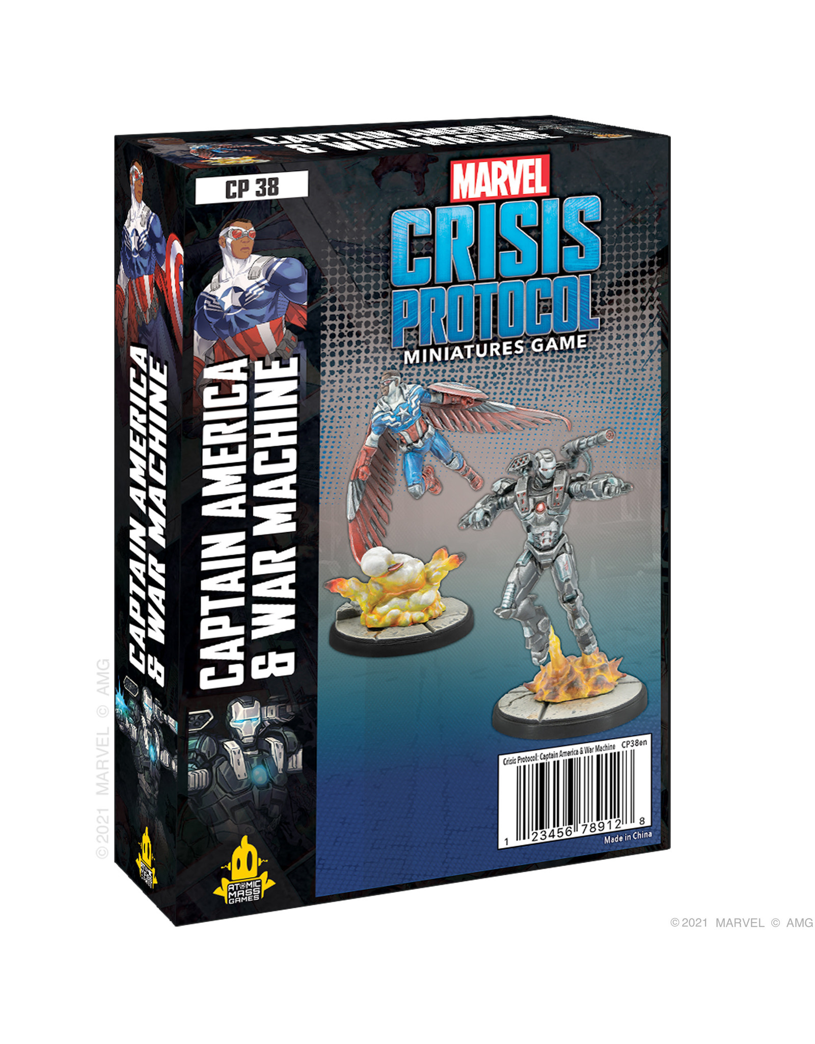 Marvel Crisis Protocol Marvel Crisis Protocol  Captain America & War Machine