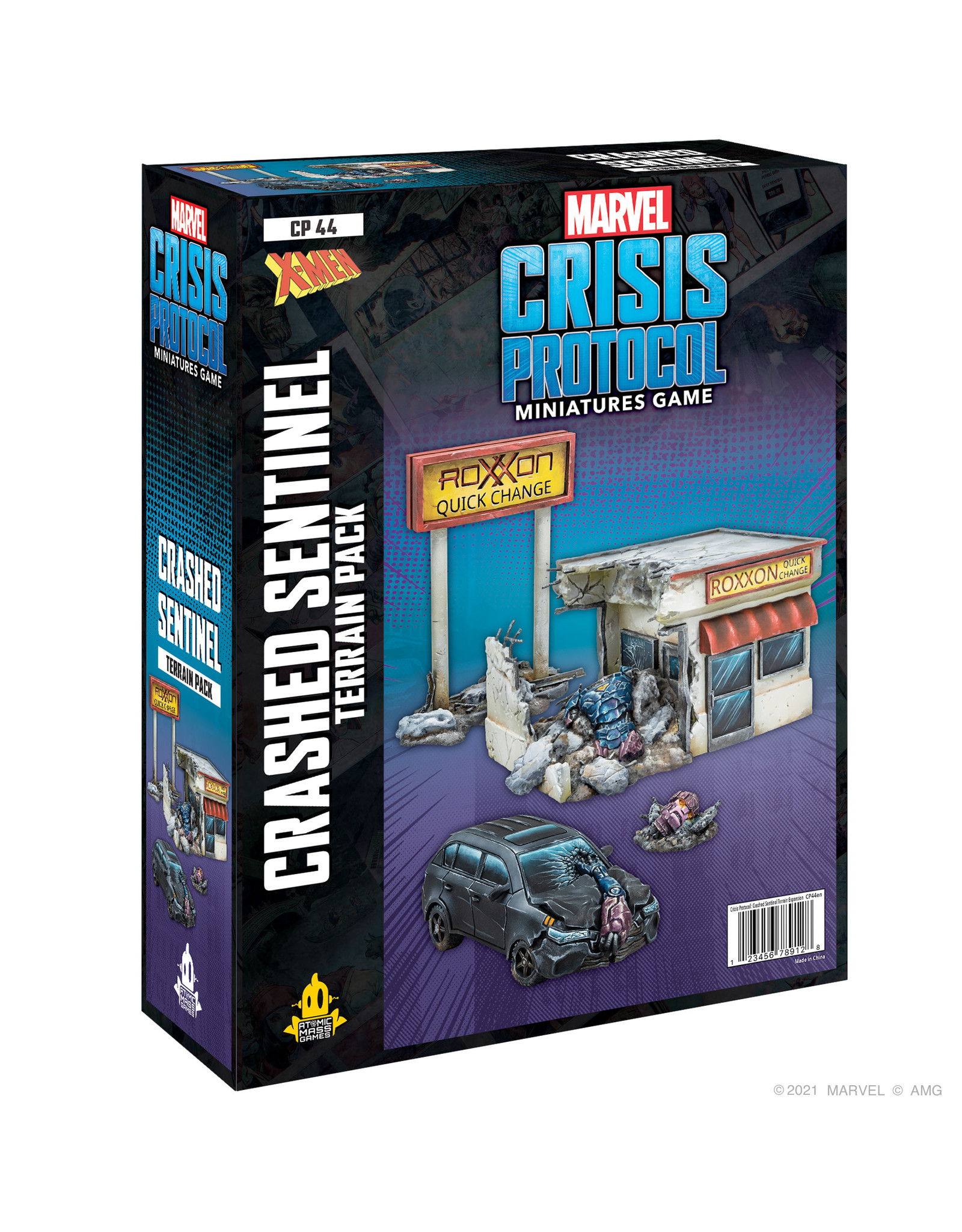 CLEARANCE Marvel Crisis Protocol Crashed Sentinel Terrain Pack